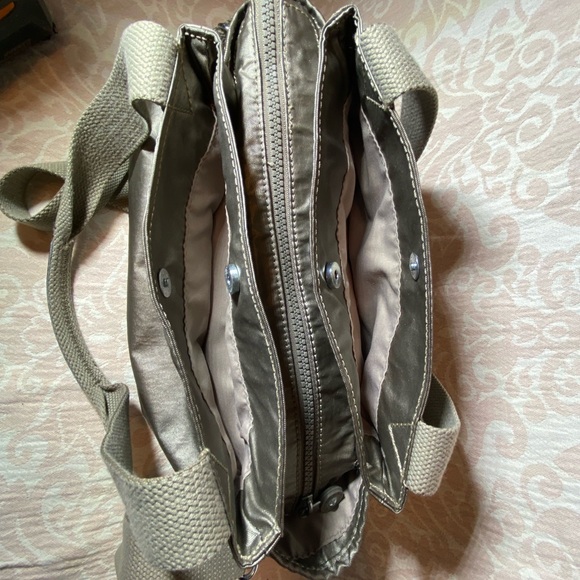 Kipling Metallic Pewter Elysia Bag - Picture 12 of 16